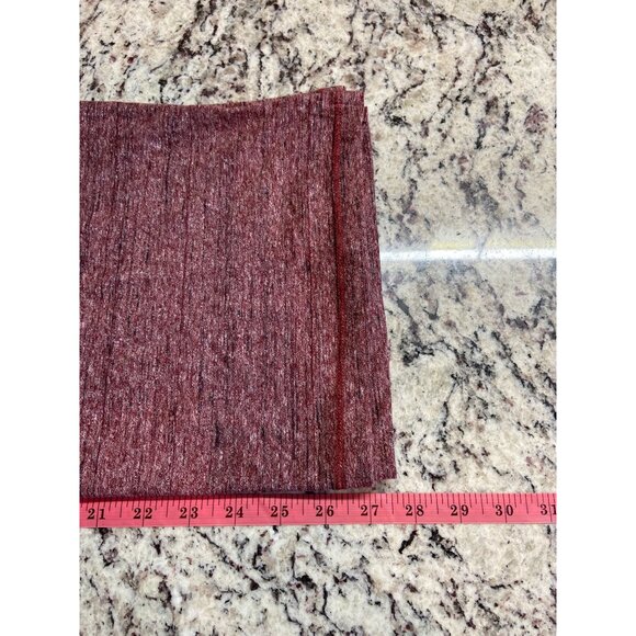 ROWM Mens Henley T-Shirt Medium Red Heathered Buttons Pocket Gorpcore - Picture 7 of 7